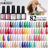 PHOENIXY 82 цвета 8 мл лак для ногтей УФ-гель для дизайна ногтей гибридный лак-лайнер гель для маникюра полуперманентный блестящий блестящий набор для маникюрного салона замачиваемый гель-лак