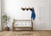 Hexagon wall clothes rack 77cm