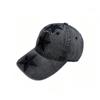 American trendy cool five-pointed star embroidered baseball cap women's face small wide brim cap enlarged and deepened hat