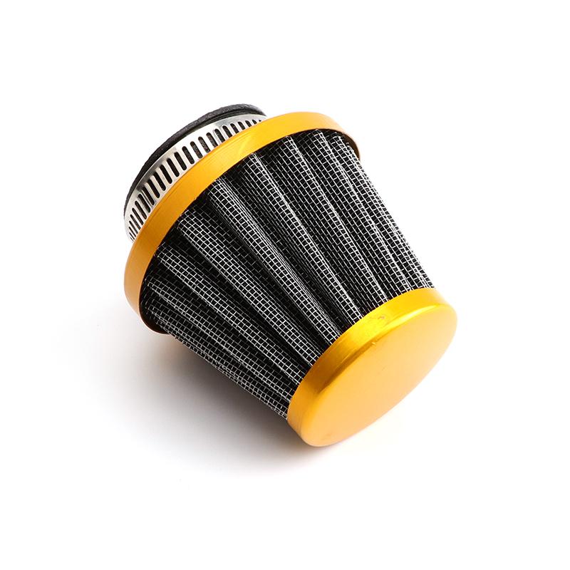 Motorcycle 35mm 38mm 42mm 45mm 48mm Mushroom Head Air Filter Cleaner Intake Pipe Modified Scooter Pit Dirt Bike ATV Universal