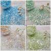 Handmade Iridescent Glass Shards for Jewelry & Nail Art Decoration