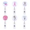 Supplies Cartoon Medicine ID Card Nurse Doctor Badge Holder Retractable Badge Reel Name Card Holder
