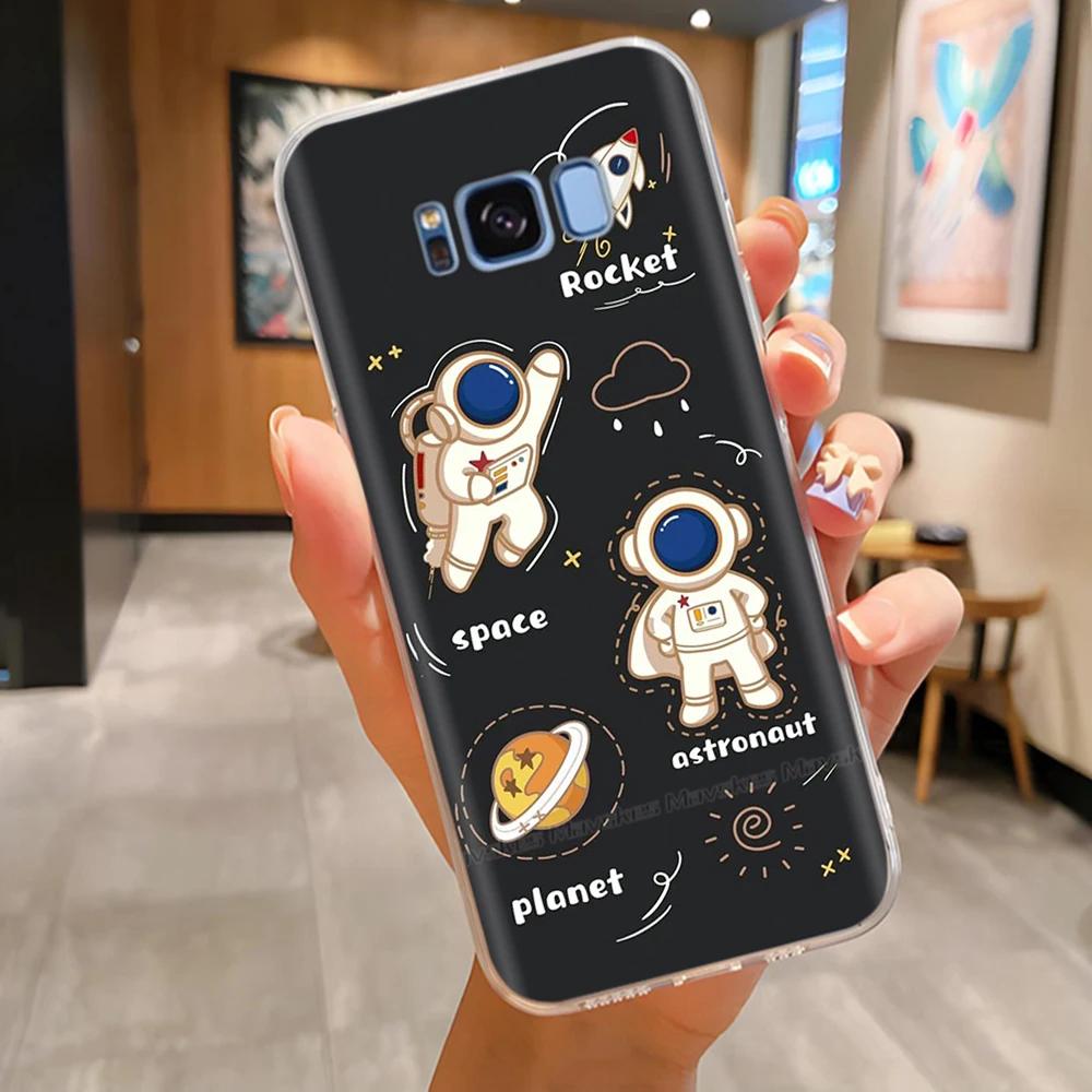 Чехол для Samsung Galaxy S8 Plus S 8 Чехол для телефона Узоры бабочек Мягкий Тонкий ТПУ Прозрачный Силиконовый Чехол для Samsung S8 S8+ Fundas