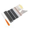 11 Pieces Guitar Grinding Tools Fret File Leveling Bar String Spreader Polishing Sandpaper