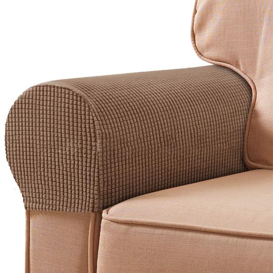 Sofa Arm Protector Convenient Anti-Slip Ornamental Armrest Covers Simple To Install Armrest Covers Armrest Covers for Living Room