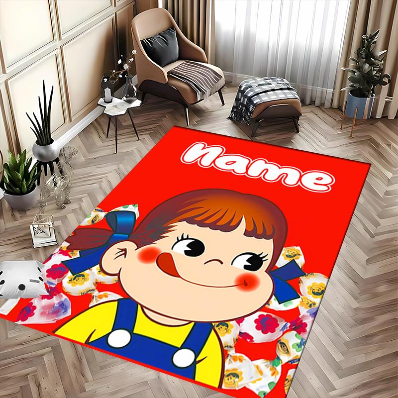 Custom personalization Peko Area Rug - Perfect For Kitchen, Bathroom,Laundry Room Decor Large Size Available,Gift All Seasons
