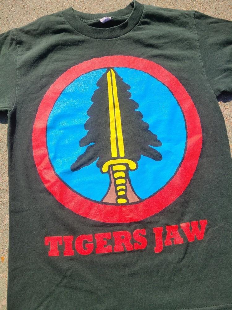 Tigers Jaw Группа Зеленая Унисекс Футболка с коротким рукавом S-2345Xl D170 Унисекс Футболка