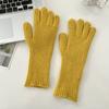 Touch Screen Winter Gloves Thick All Finger Gloves New Student Gloves  Cycling Driving
