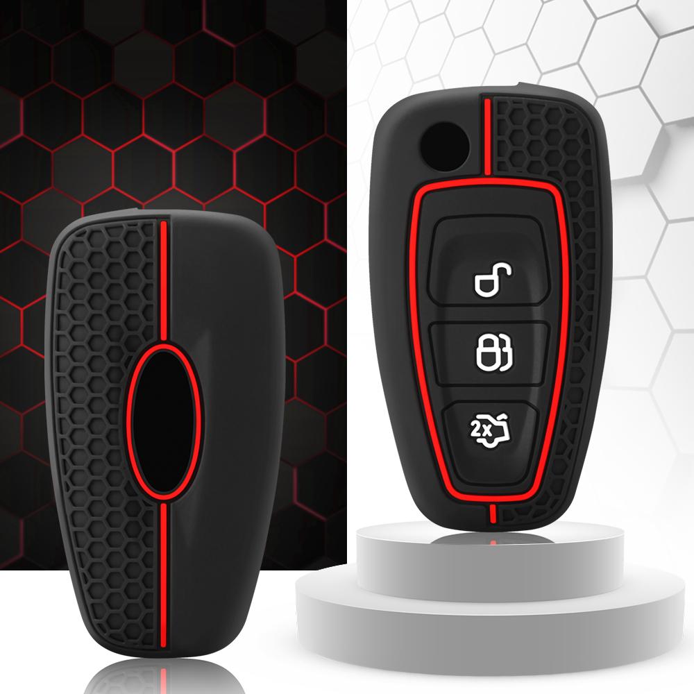 Чехол для автомобильного ключа для Ford Focus Fiesta Ranger S-Max Galaxy Transit Tourneo Custom Mondeo 4 Wagon Kuga C-Max Чехол для автомобильных аксессуаров