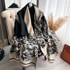 New Shawl Warm Winter Scarf Women Print Paisley Tower Cashmere Pashmina Thick Wrap Head Neck Foulard Luxury  Blanket Echarpe
