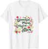 Beautiful Minds Inspire Others Inspiration Saying Words T-Shirt