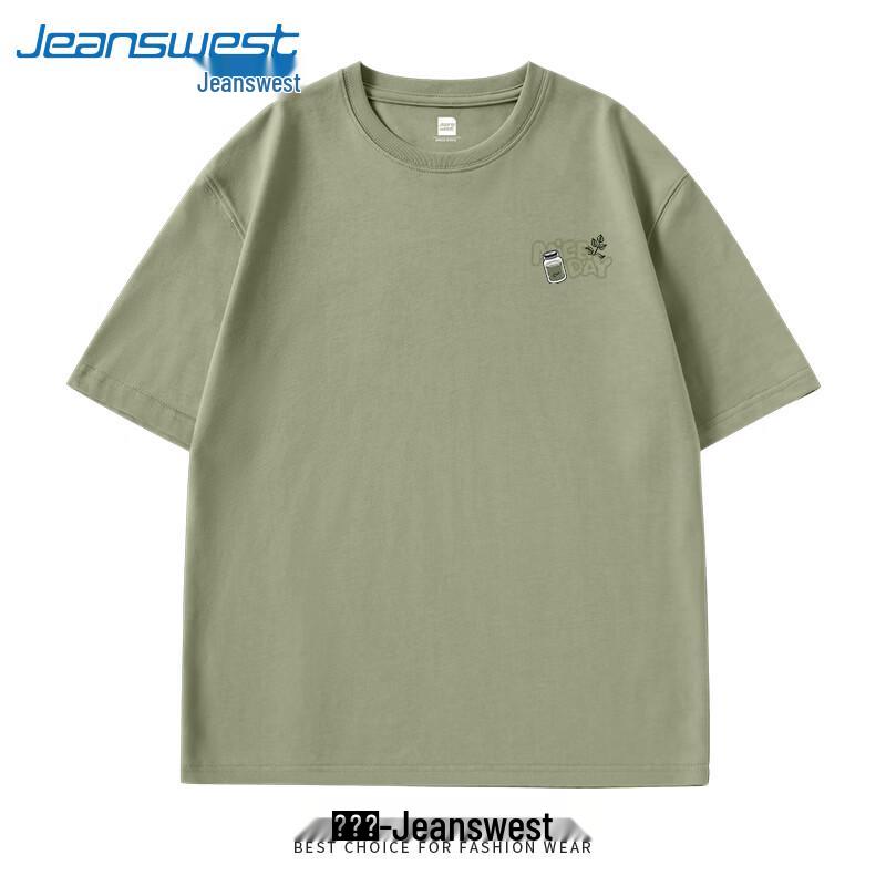 Мужская летняя футболка Jeanswest 2026 свободного кроя