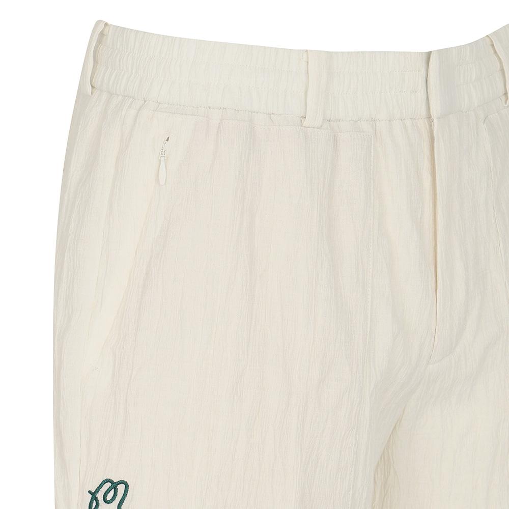 MALBON GOLF Summer Pleated Half Pants Mint Ivory (Man)