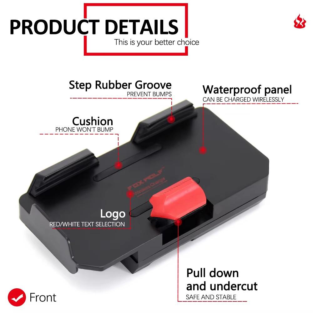 Для BMW R1250GS ADV беспроводной зарядный кронштейн для мобильного телефона с навигацией F900GS R1250 GS мотоцикл беспроводная зарядка R1200GS ADV