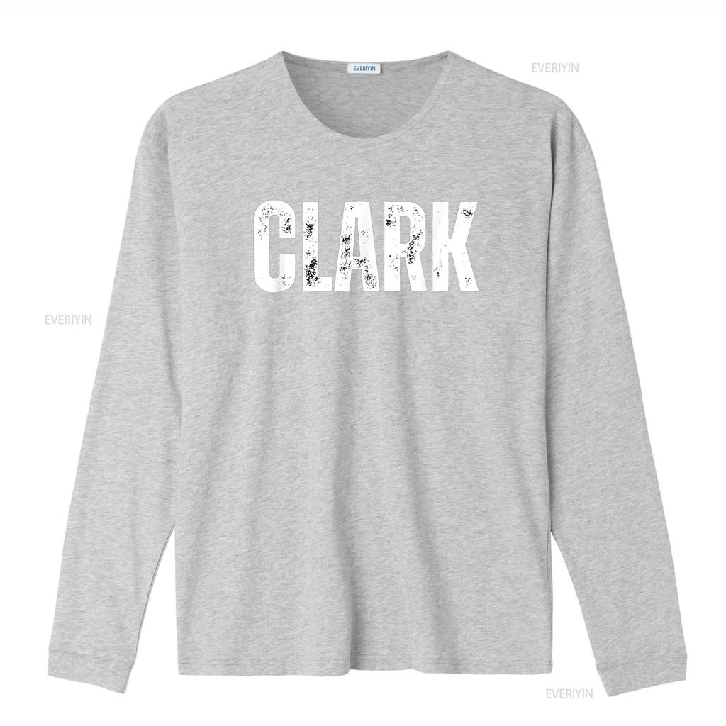 Футболка Clark винтажная Стирка Дышащая Повседневная Универсальная Эластичная дизайнерская одежда Удобная мода Мягкая мужская Унисекс