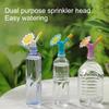 1/3 шт. спринклерная крышка для бутылки с водой, 2 режима, регулируемый дизайн с 32 отверстиями, универсальный носик для полива бутылок, аксессуары для опрыскивателя для растений