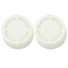 2PCS Radiator Adjustment Cap White Plastic M30X1 5 Thermostatic Valve Cover for Heating Temperature Regulation