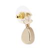 Chanel Классические серьги с кристаллами Double C золотые