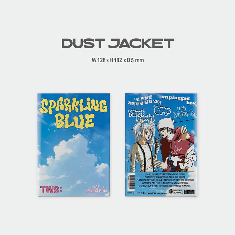 TWS 1-й мини-альбом «Sparkling Blue» Weverse Albums ver.