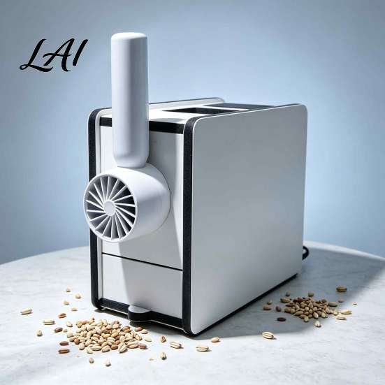 Birdseed Shelling Machine Rechargeable Shell Separator Electric Husk Remover with Adjustable Wind Speed Bird Food Separator Portable Fan Sieve