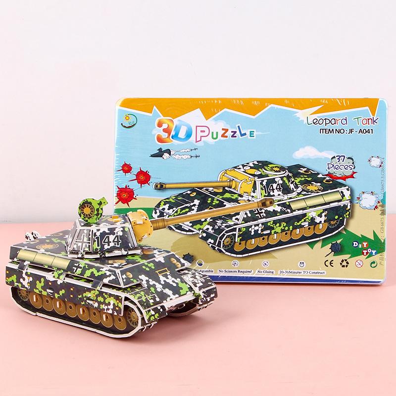 3D Foam Puzzle Set Childrens Building Toy Creative Diy Craft Educational Activity Kit for Kids 3-6Years Small Blocks Gift