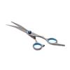 Down Barber Cutting Tools Curved Pet Shears Hair Cutting Thick Hair Trimming Dogs Grooming Scissors