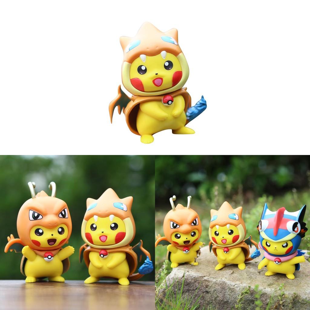 Pokmon Pvc Pikachu Figure Cake Topper Blind Box Gift For Collectors Special Characters Included