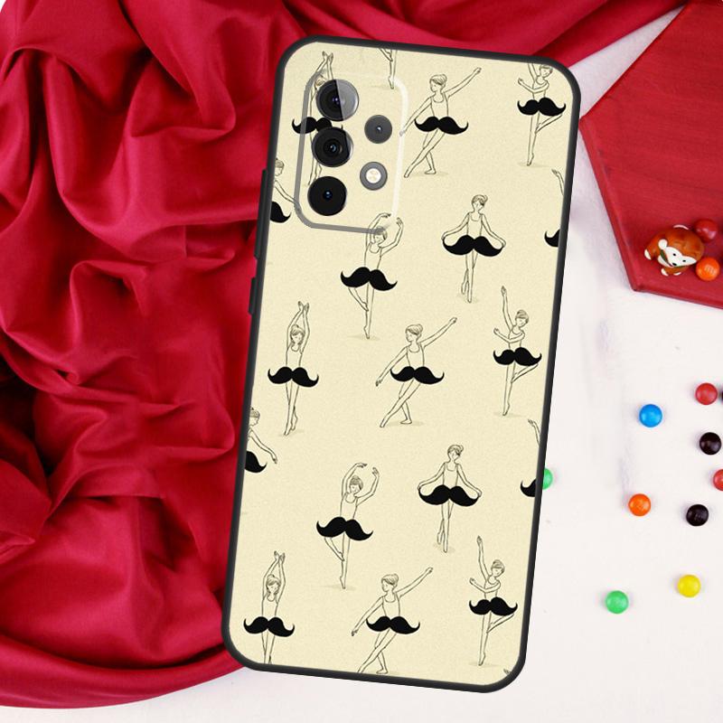 Ballerina Ballet Dancer Girl For Samsung Galaxy A15 A55 A53 A33 A35 A22 A32 A52 A54 A34 A14 A56 A36 A26 A16 A05 A06 Case