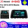 X-REAKO Автомобильный видеоплеер для Mazda 6 GJ 2012-2016 GPS-навигация Встроенный DSP Carplay Автомагнитола Android Головное устройство