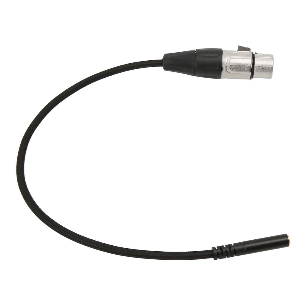 1 8 Inch to XLR Female Cable Balanced 3.5mm Female Stereo Mini Jack to XLR Female Adapter Cable Microphone Sound Cable