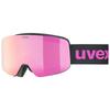Uvex Ski and Snowboard Glasses Mirrored Pwdr FM Children's Goggles, Compatible, Lenses, Anti-Fog Coating,
