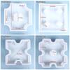 1Pcs 25x6cm Stepping Stone Paver Plastic Concrete Path Maker Mold  For Lawn Patio Yard Garden