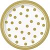 Polka Dot Birthday Party Plates (Pack of 8)
