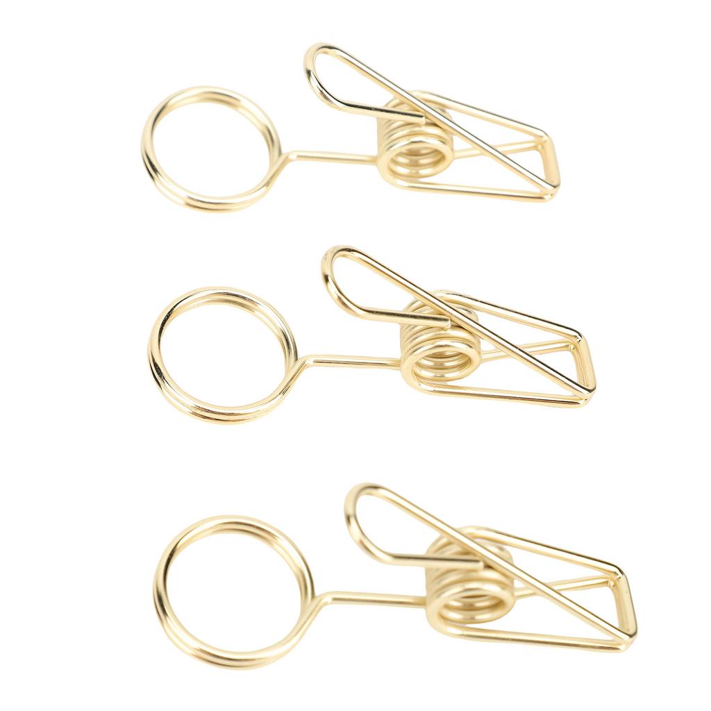 10Pcs Table Card Clips Reusable Metal Desktop Number Menu Display Holder for Wedding Event Restaurant Parties 70mm Gold