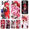 Чехол для телефона Rias Gremory для iPhone 14 5S 2020se 6 6s 7 8 plus x 10 XR XS 11 12 13 mini pro MAX, черная задняя крышка из ТПУ