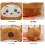 Chiikawa Capybara & Hachiware Usagi Plush Pillow - Kids' Birthday Gift