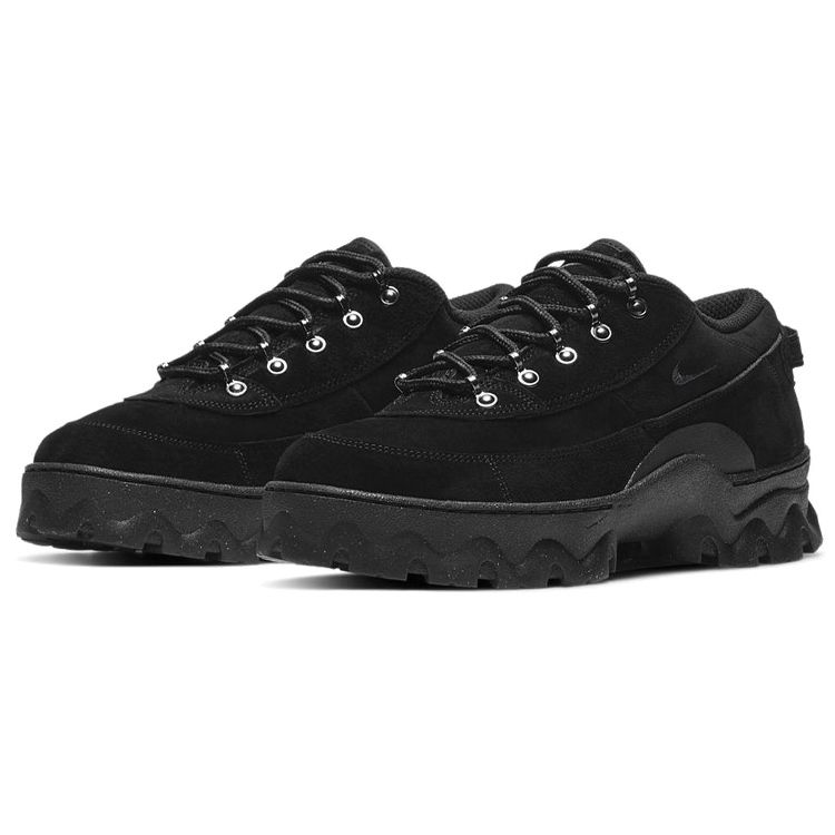 Nike Lahar Low Triple Black Женские кроссовки Оранжевые темно-дымчато-серые DB9953-001