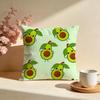Creamy Avocado Cushion Cover Soft Pillow Cases for Home Bedroom Living Room Sofa