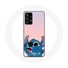 Case for Samsung Galaxy A13 5G Stitch the Nose In the Air Pink Background