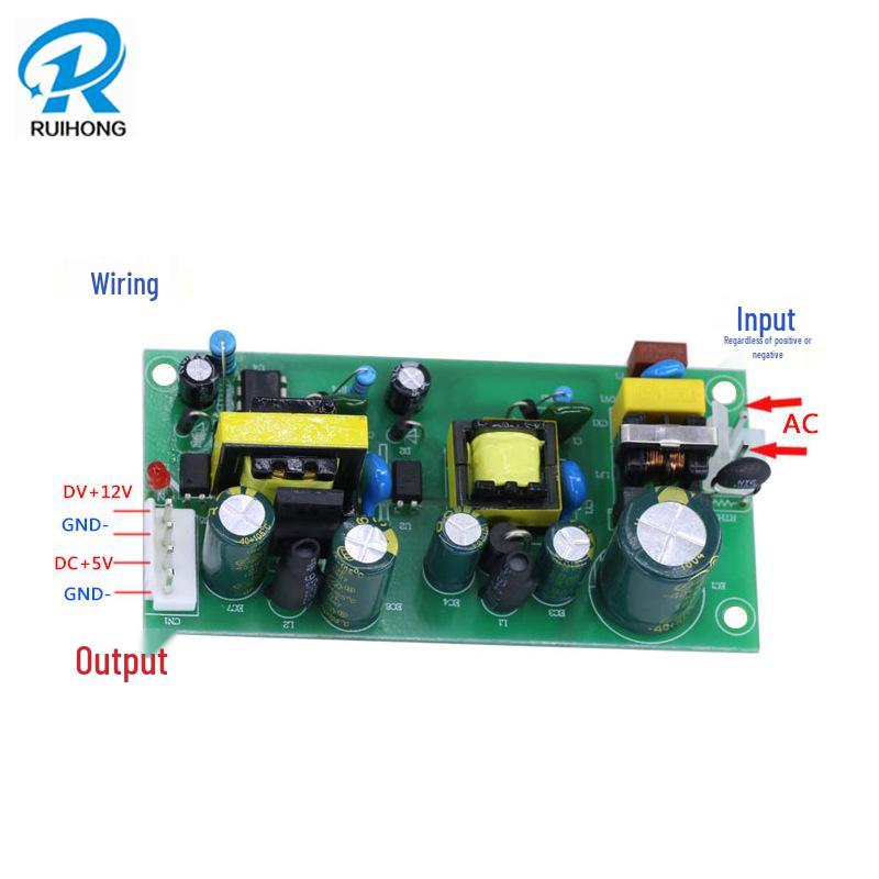 5V/12V Dual-Channel 30W Isolated DC Buck Converter Power Supply Board