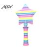 Holiday Themed Paper Holder Christmas Tree Payment Wand, Novelty Tap Pay Telescopic Star Festival Party Card Display Wand Holder, Fun Accessory