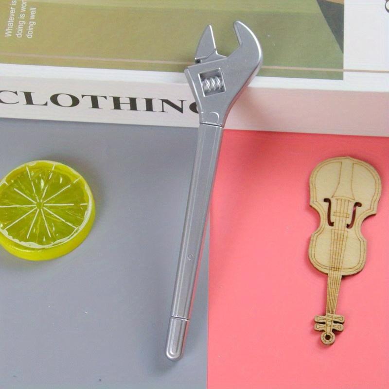 10 шт. 0,5 мм креативная пластиковая гелевая ручка в форме гаечного ключа повседневная декомпрессионная ручка для подписи подарок подарочная специальная ручка