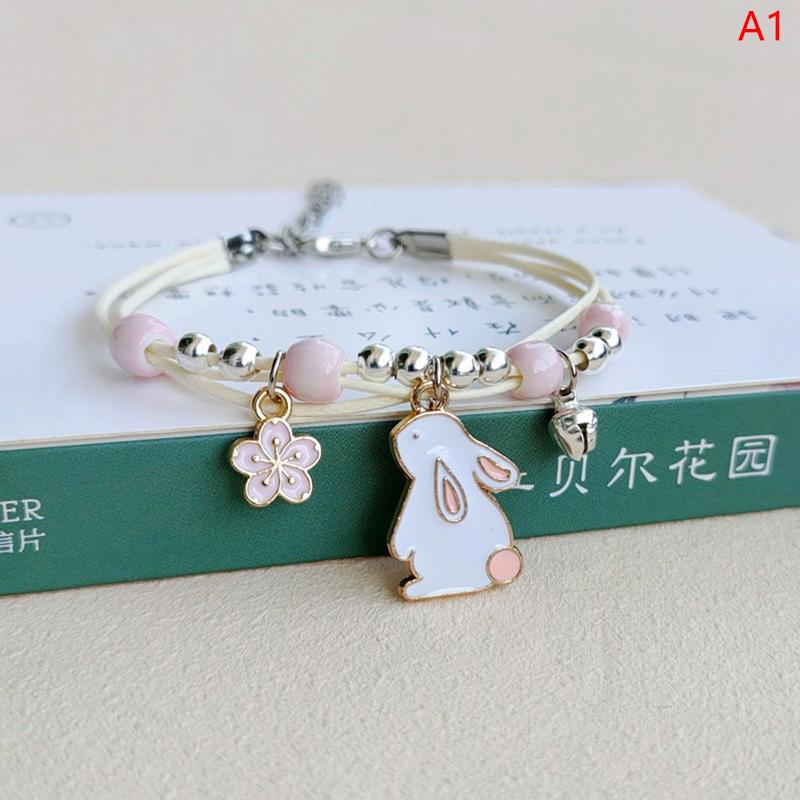 Простой и милый браслет с мультяшным кроликом, студентки, детские лучшие подарки