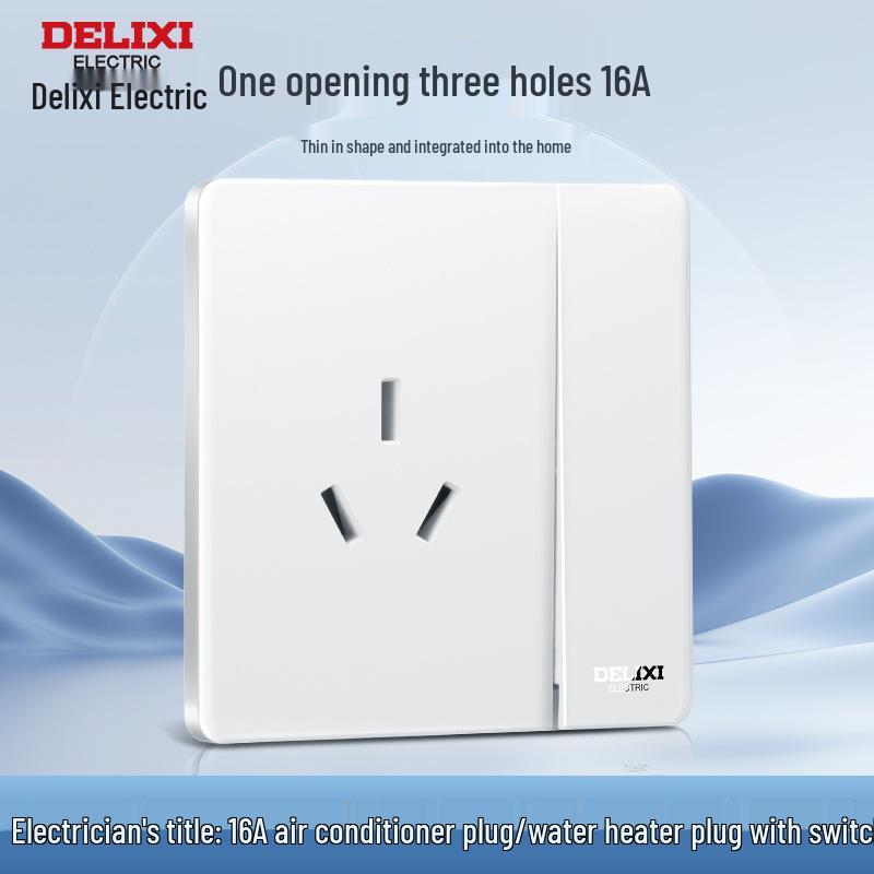 Безрамочный USB-выключатель Delixi, тип 86 - Тонкая, большая панель национального стандарта