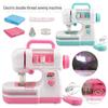 Детская электрическая двухниточная швейная машинка своими руками: Имитация легкого небольшого прибора для шитья в домашних условиях, идеальная игрушка ручной работы для девочек.