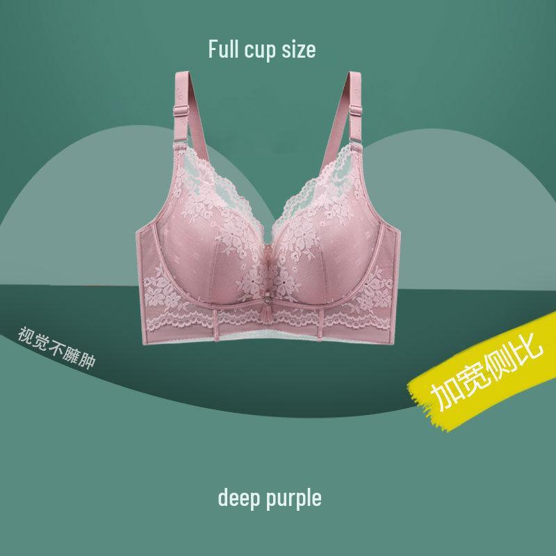 Women's Summer Full Cup Thin Bra - Minimizing, Anti-Sagging, Plus Size, Super Thin Style
