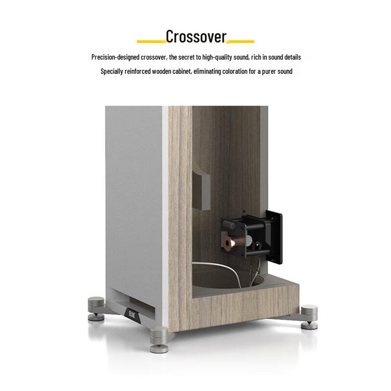 ELAC DFR52 HiFi Floorstanding Speaker System with Tianyi AD-89D (CN version)