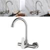 Easy To Use Wall Mount Kitchen Tap Convenient Wall Mounted Kitchen Faucet Concealed Installation Single Handle Mixer