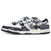 Nike Кроссовки Dunk Противоскользящие Амортизирующие Износостойкие Низкие Скейтборд Обувь Женская Черный Белый Серый FQ8899-100(Команда237-)