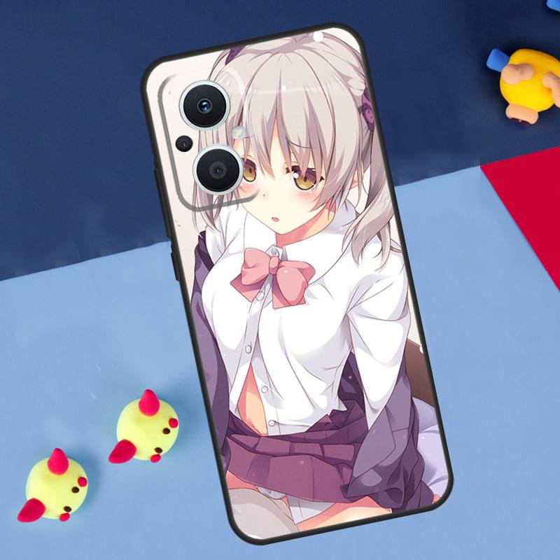 Аниме девушка мультяшная япония милый Для OPPO Reno 14 13 12 11 10 Pro 8T 11F 12F 13F 14F 7 8 Lite OPPO Find X8 X6 X5 X9 Pro Чехол